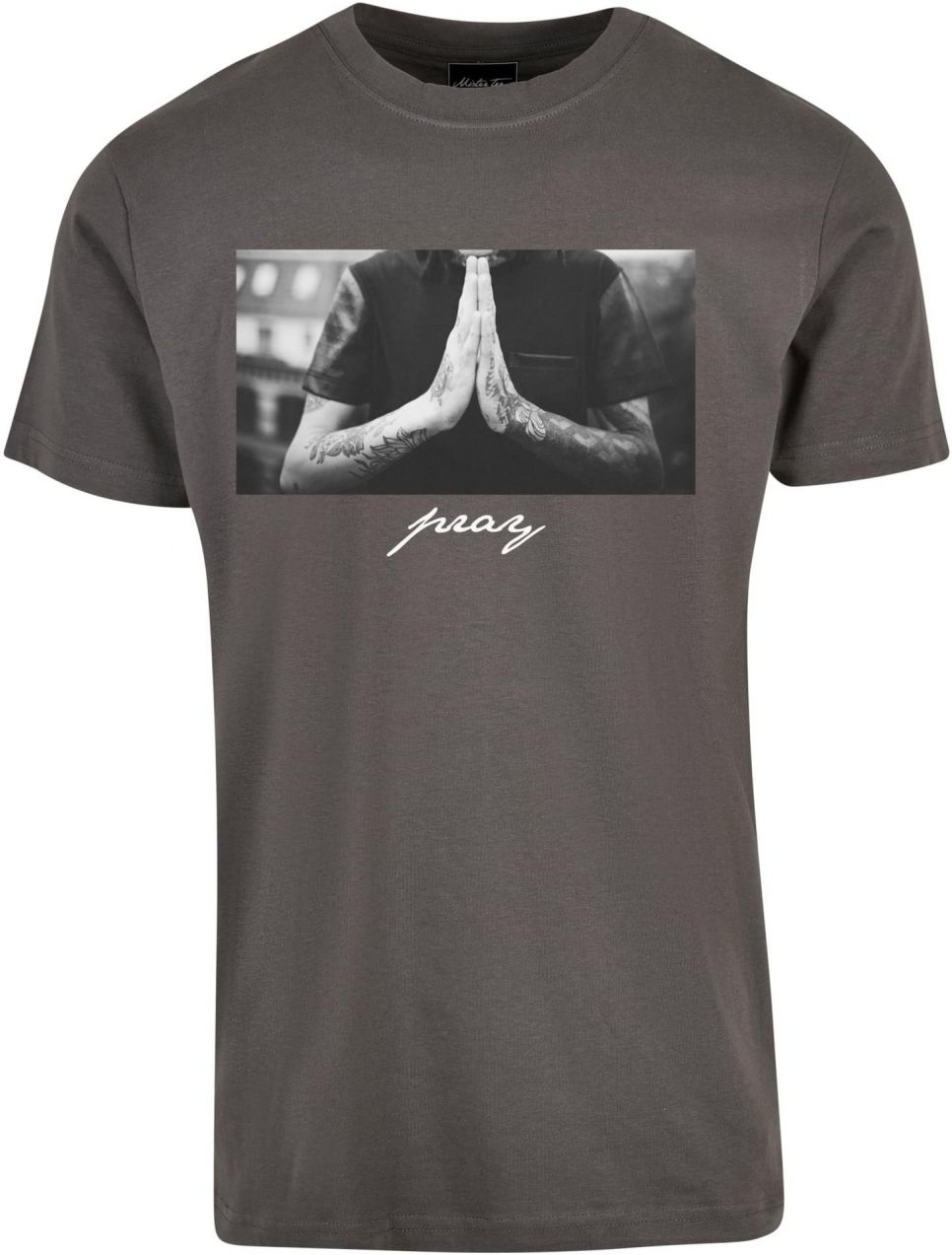 Men's T-shirt Pray - grey