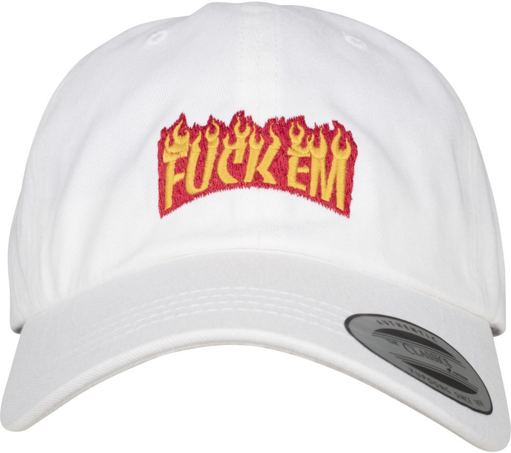 Bun Dem Dad Beanie White