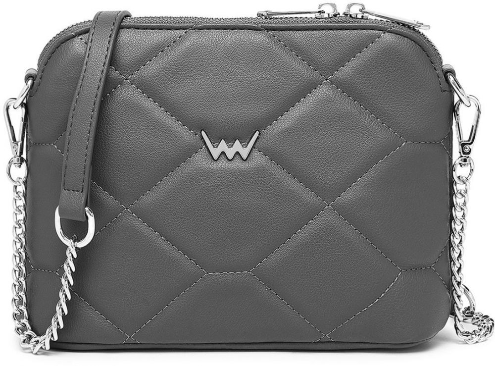 Tmavosivá dámska crossbody kabelka VUCH Luliane