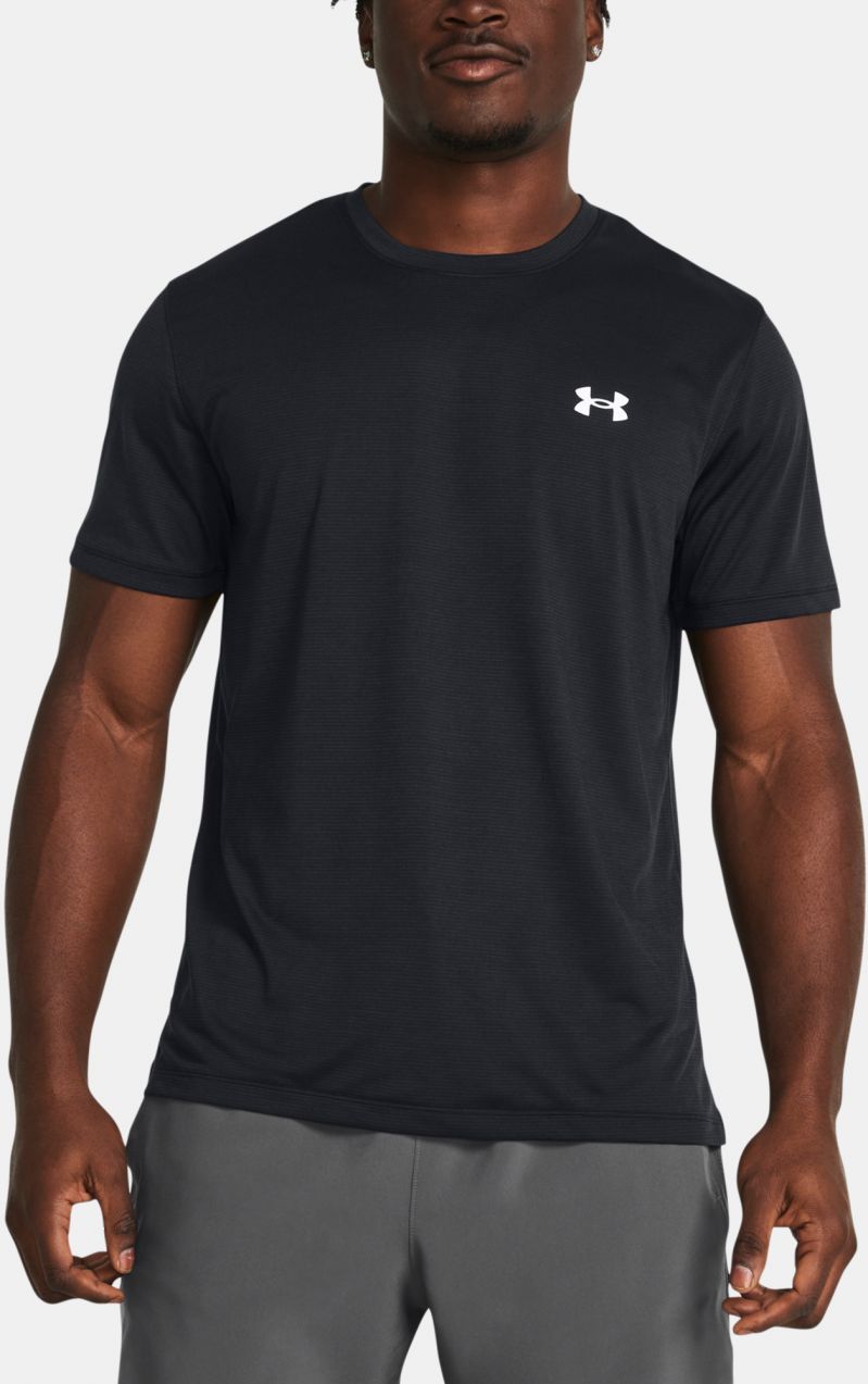 Čierne športové tričko Under Armour UA LAUNCH SHORTSLEEVE