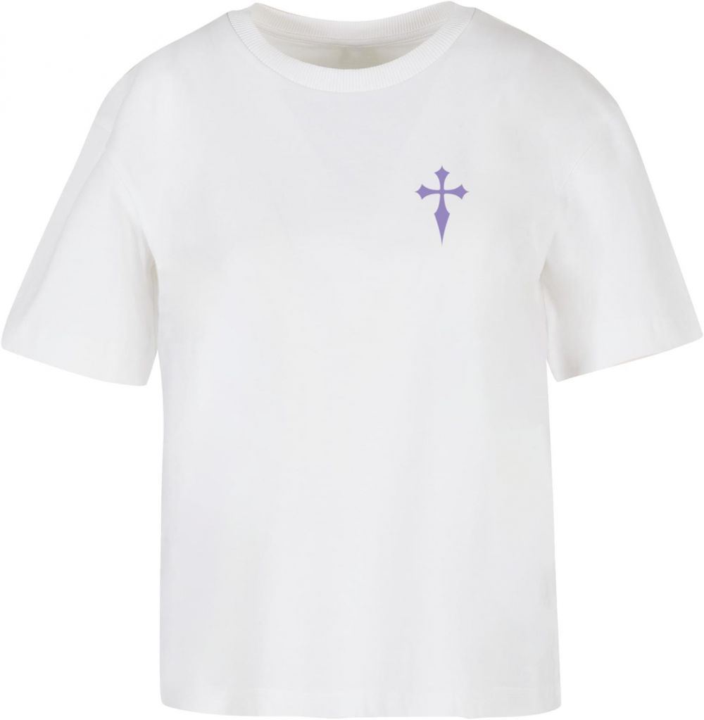 Women's T-shirt Pearl Spider - white
