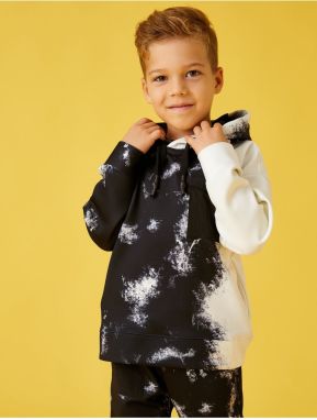 Koton mikina s kapucňou a farebným prechodom