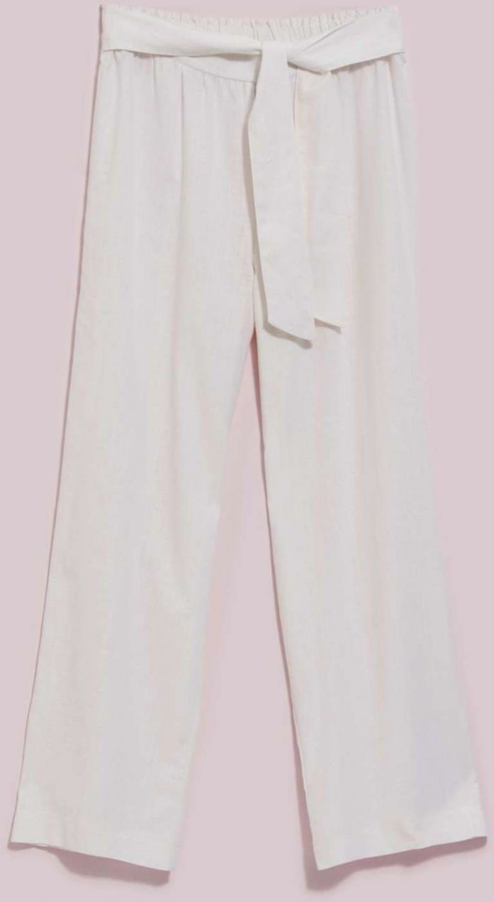 LADIES TROUSERS L-SP-4028 WHITE
