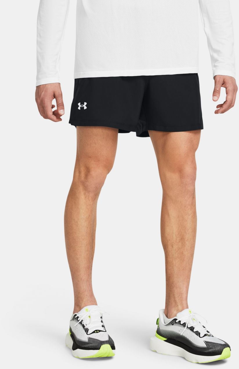Čierne športové kraťasy Under Armour UA LAUNCH 5'' SHORTS