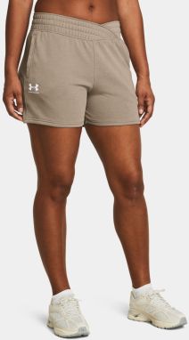 Svetlo hnedé športové kraťasy Under Armour UA Rival Terry Short
