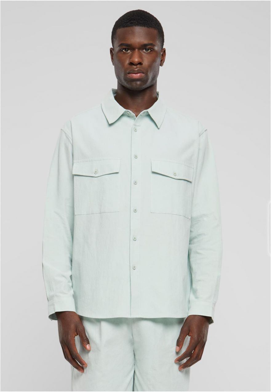Men's shirt Basic Crepe - mint