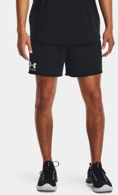 Čierne športové kraťasy Under Armour UA Rival Terry 6in Short