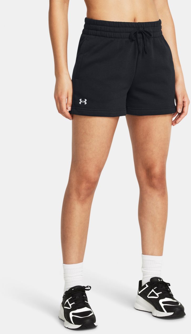 Čierne kraťasy Under Armour Rival Fleece Short