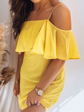 ALISS Yellow Dstreet Dress