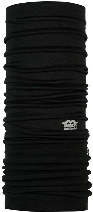 Neck warmer PAC MERINO FLEECE Total Black