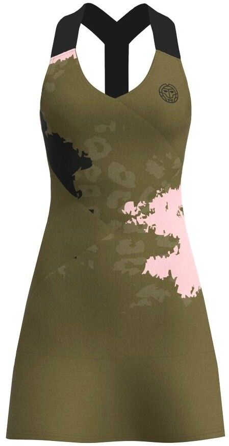 Women's dress BIDI BADU Pure Wild Dress Olive/Dark Grey M