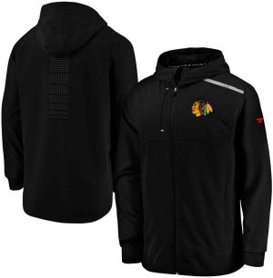 Men's Fanatics Clutch Anorak Jacket NHL Chicago Blackhawks, M