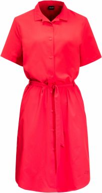 Women's dress Jack Wolfskin Holiday Midi Dress Tulip Red