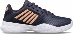 Women's K-Swiss Court Express HB Graystone/Peach EUR 41 Tennis Shoes