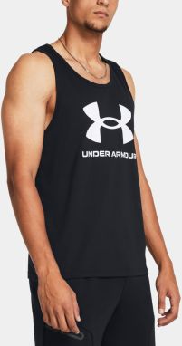 Čierne tielko Under Armour UA SPORTSTYLE LOGO TANK
