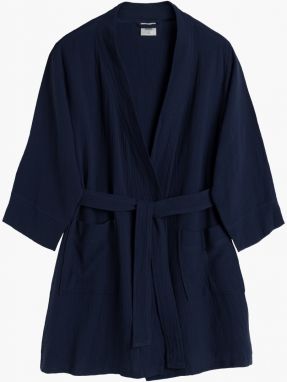 Women's muslin bathrobe
