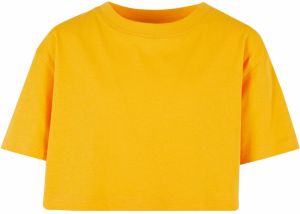 Girls' Short T-Shirt Kimono Tee - Yellow
