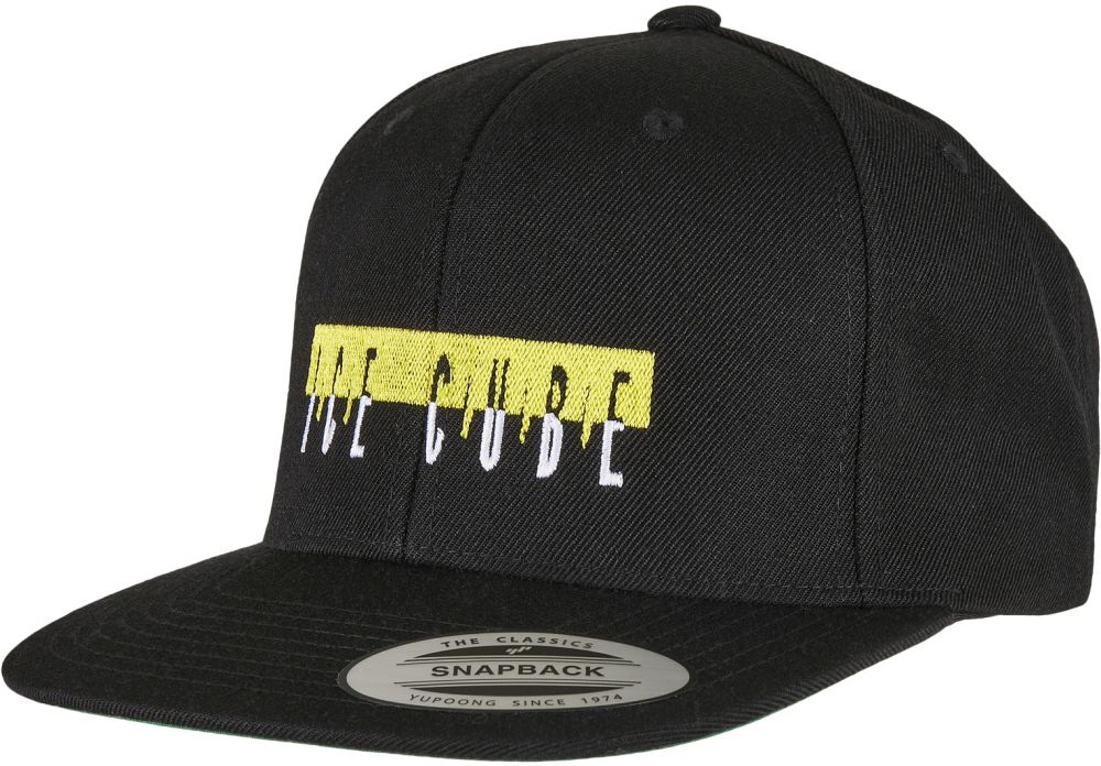 Logo Ice Cube Snapback Black