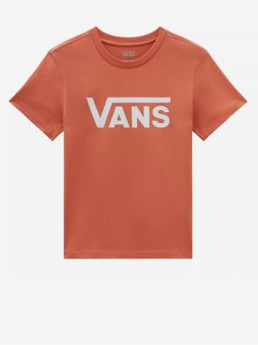 Oranžové dámske tričko VANS Flying V