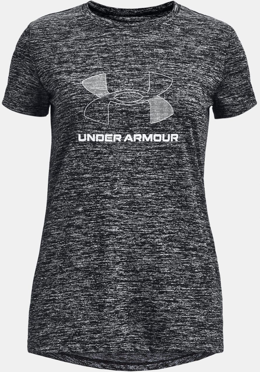 Tmavosivé športové tričko Under Armour UA Tech BL Twist SS