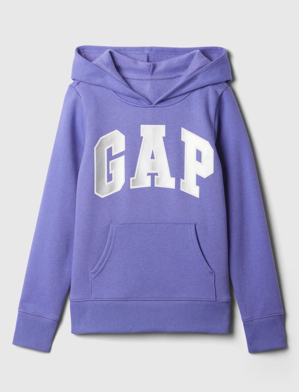 Fialová dievčenská mikina s kapucňou GAP