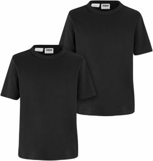 Boys' T-shirt made of organic cotton base - 2pcs - black