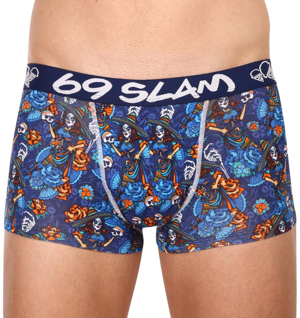 Men boxers 69SLAM hip bamboo dia de los muertos eliyah