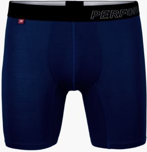 Men's long boxers ATLANTIC - dark blue
