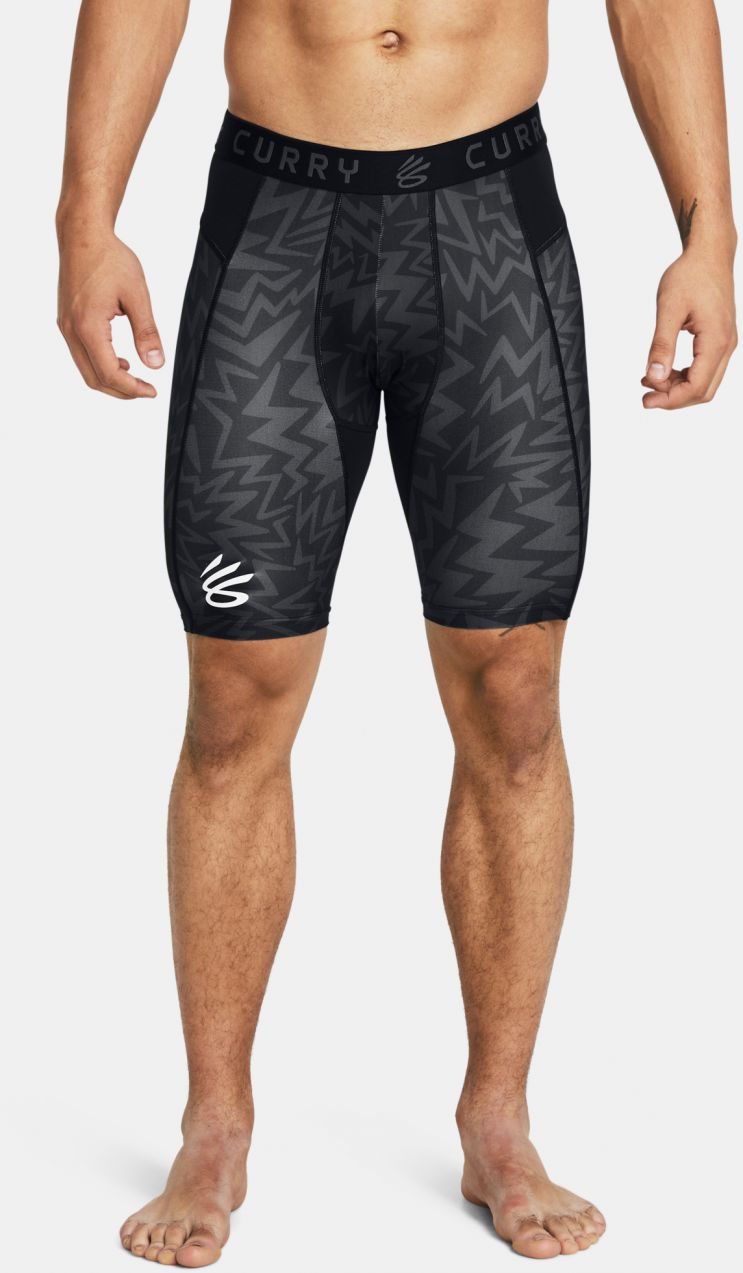 Čierne športové kraťasy Under Armour UA Curry HG Prtd Shorts
