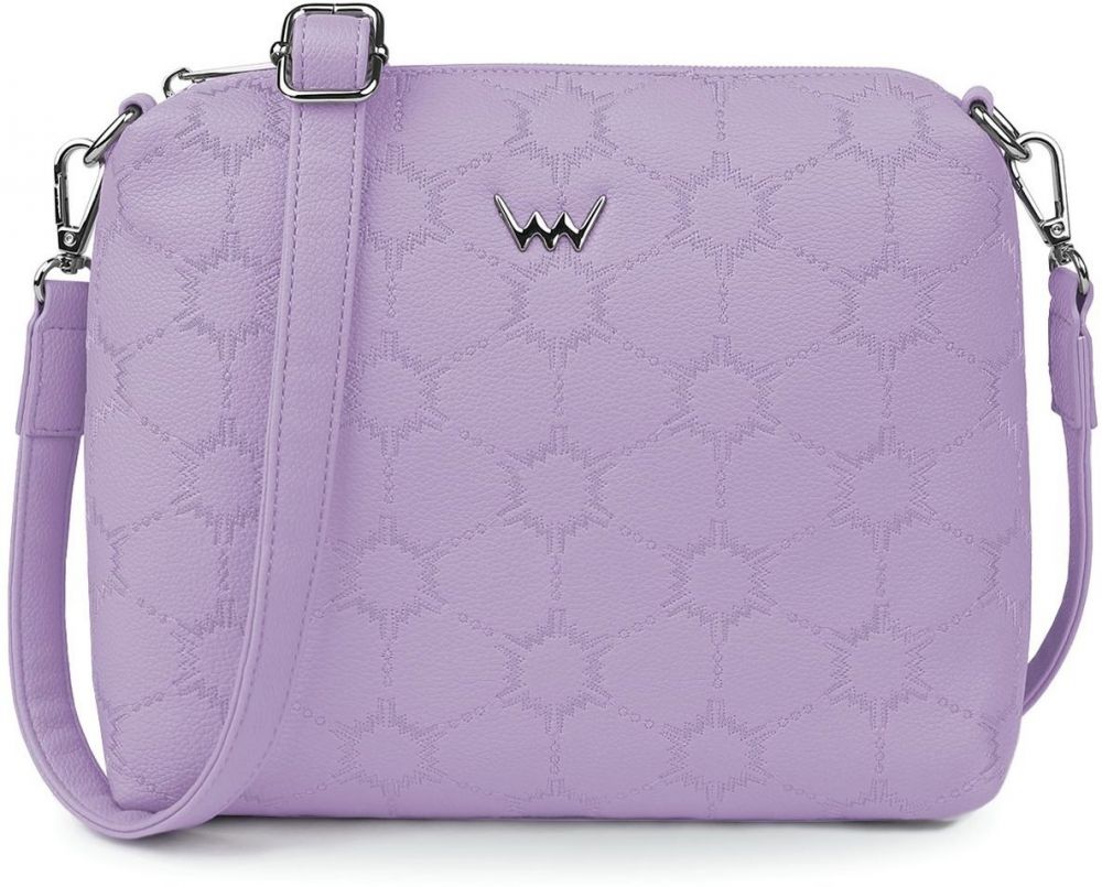 Svetlo fialová dámska crossbody kabelka VUCH Loona