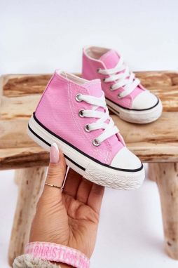 Kids High Sneakers Pink Filemon