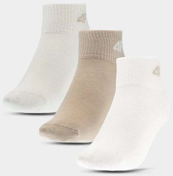 4F Casual Girls' 3-BACK Socks Multicolor