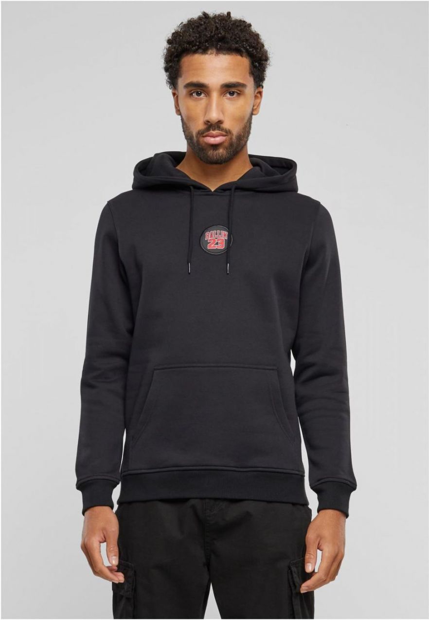 Men's Ballin 23 Patch Hoody - Black