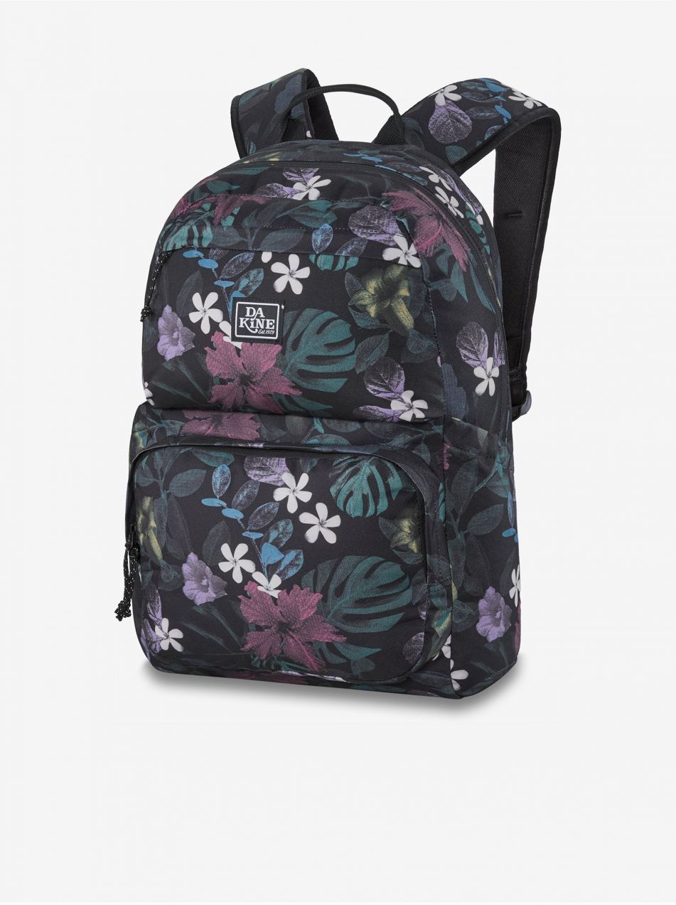 Čierny dámsky kvetovaný batoh Dakine Method Backpack 25 l