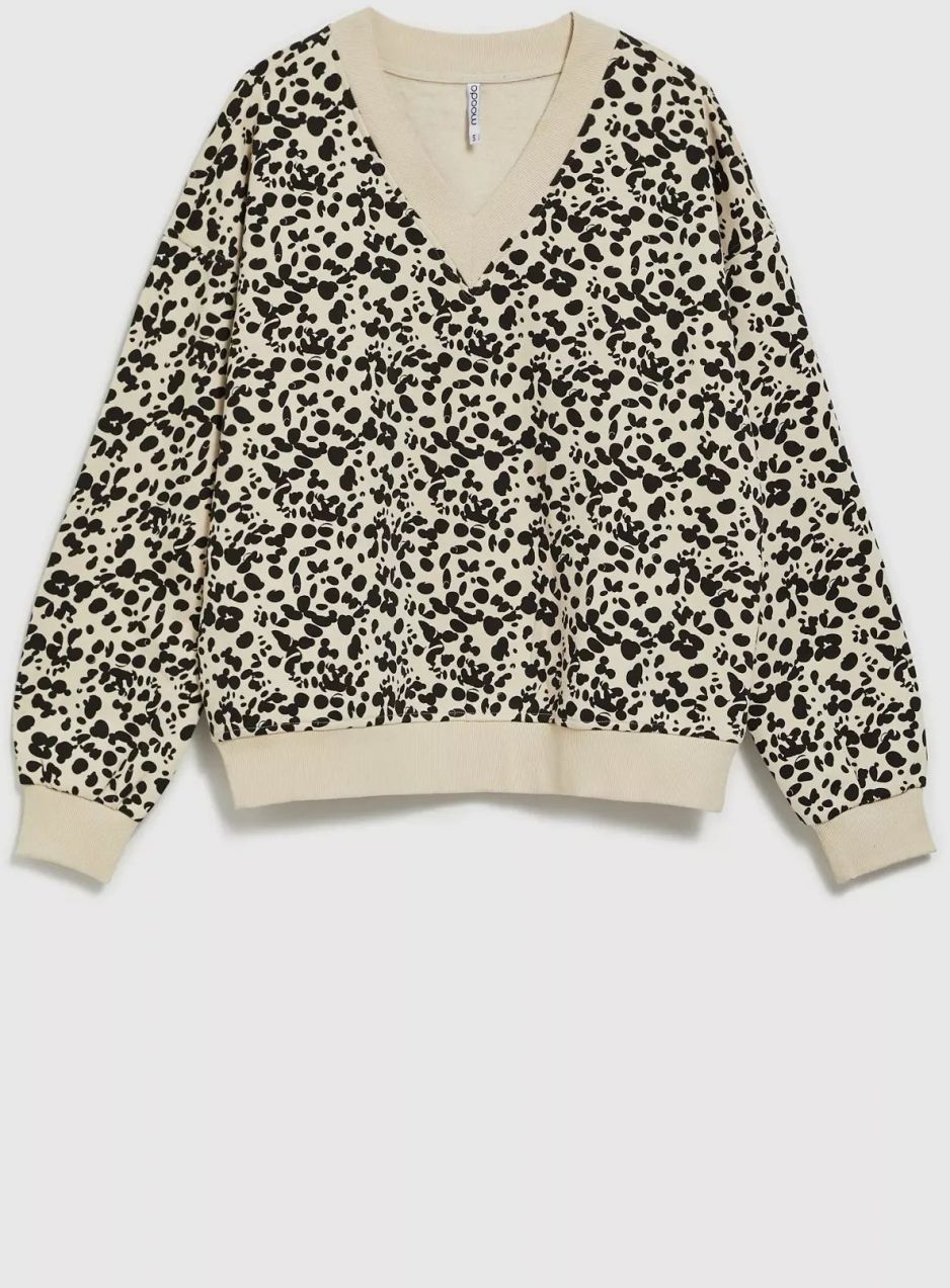 Women's sweatshirt with pattern