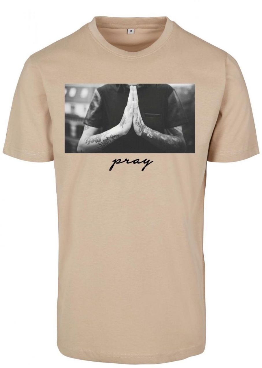 Men's T-shirt Pray - beige