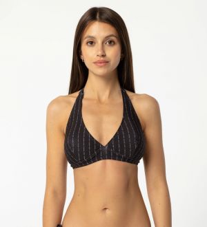 Aloha From Deer Ženský Fk You Halter Neck Bikini Top BTH AFD856