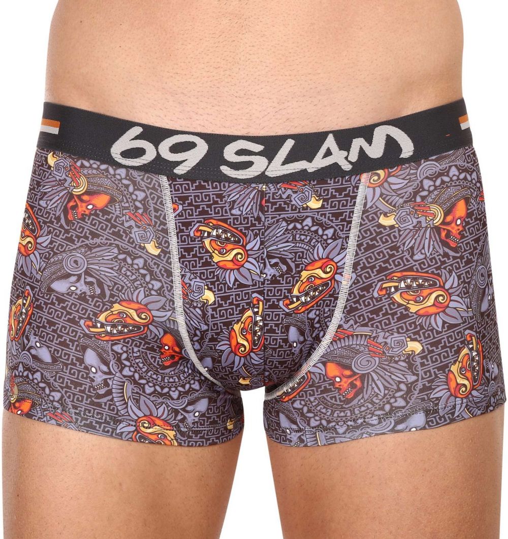 Men's Boxers 69SLAM hip mayan head mason