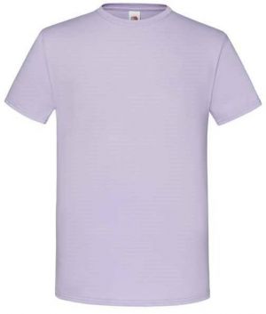 Lavender Men's Combed Cotton T-shirt Iconic Sleeve Fruit of the Loom
