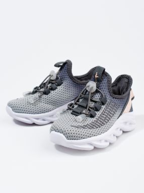 Children's sports shoes Vico fabric gray