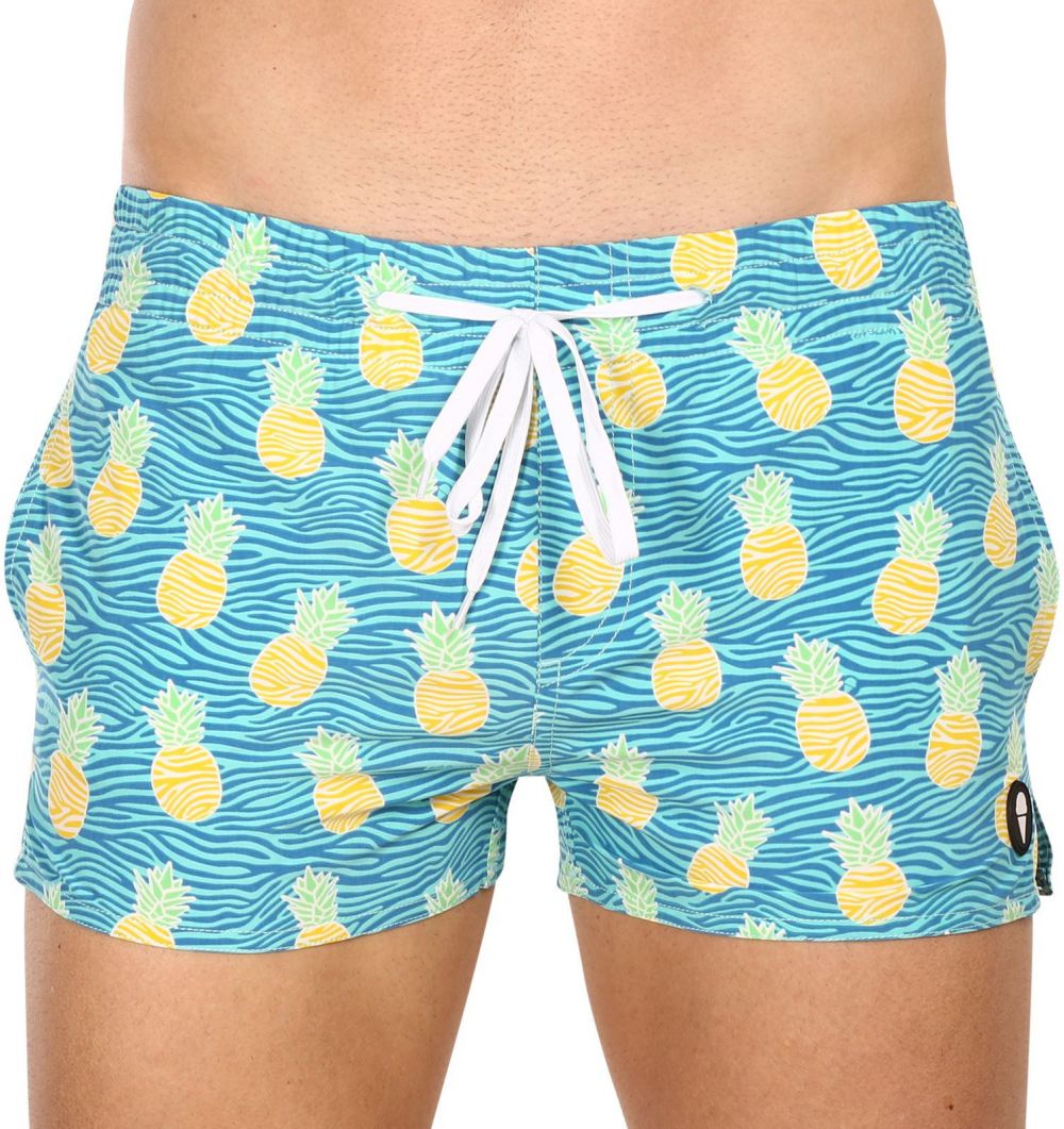 Mens Swimwear 69SLAM zebra pine bajo