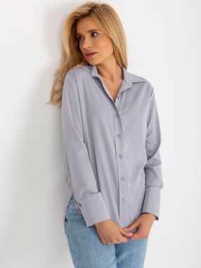 Grey Women's Classic Long Sleeve Shirt