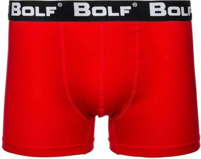 Stylish men's boxers 0953 - red,