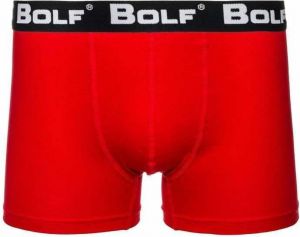 Stylish men's boxers 0953 - red,