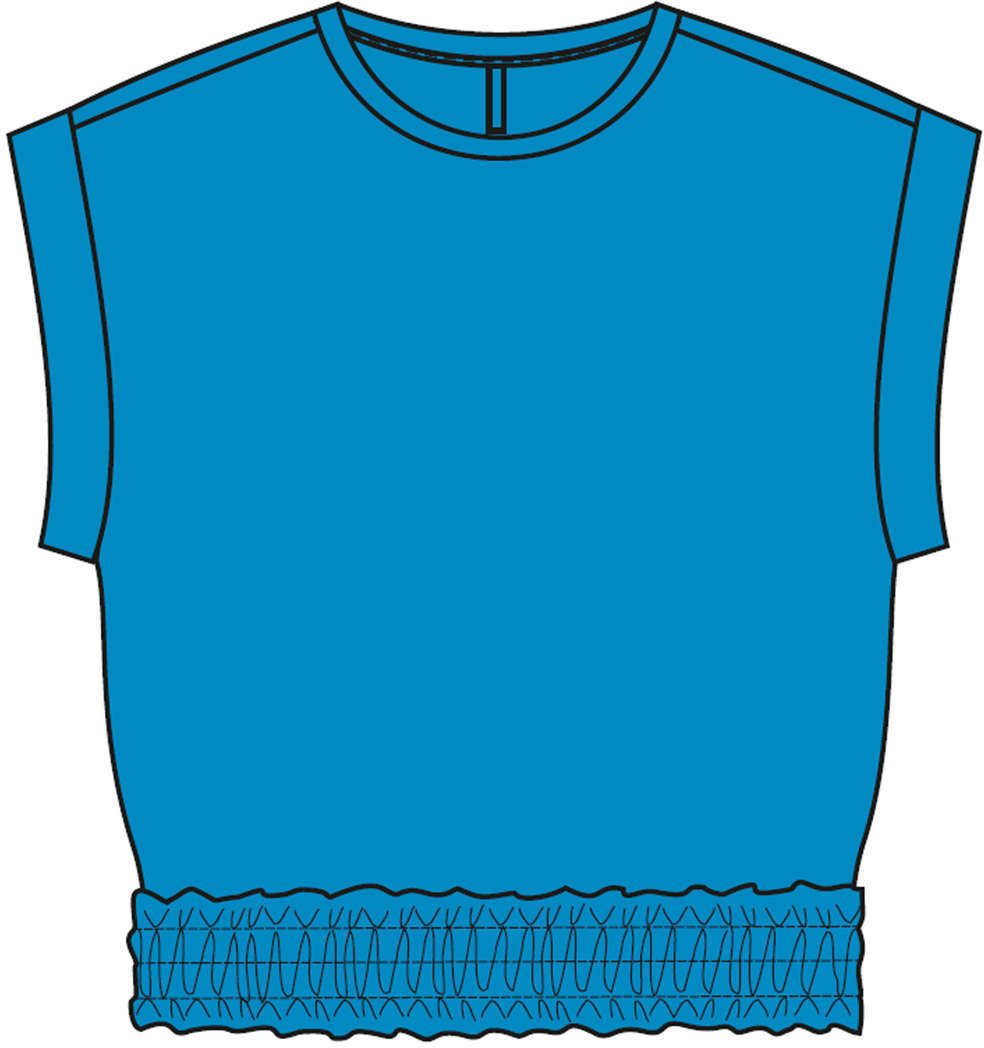 WOMEN'S TEE L-TS-4090 FRESH BLUE