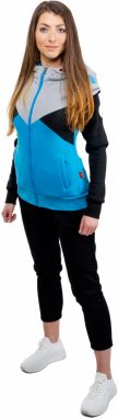 Women's tracksuit GLANO - blue/light gray