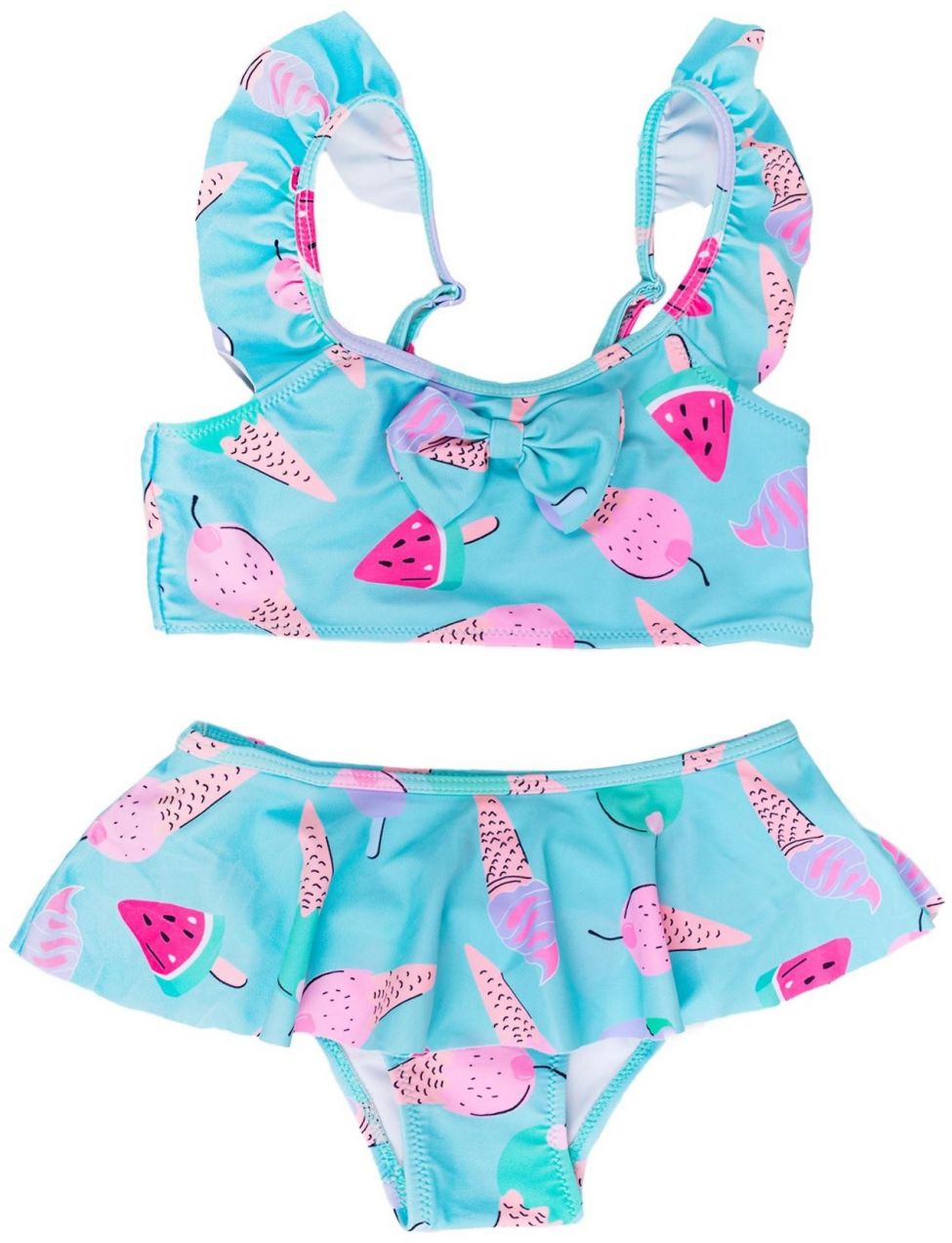Dvojdielne plavky pre dievčatá Yoclub Kids LKD-0031G-A100