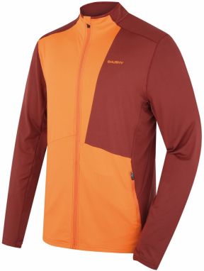 Men's sweatshirt HUSKY Tarp zipper M deep brick/orange