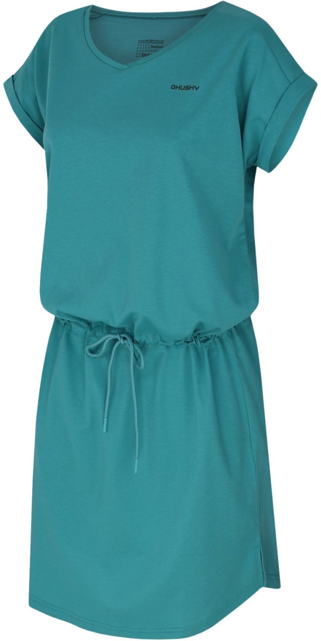 Women's dress HUSKY Dela L fd. Turquoise