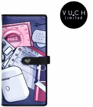 Peňaženky pre ženy Vuch - tmavomodrá, ružová, biela